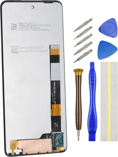 Pantalla digitalizadora LCD completa para Motorola Moto G Stylus 5G 2022 XT2215-1 XT2215-4 G Stylus 2022 Pantalla táctil de repuesto negra de 6.8