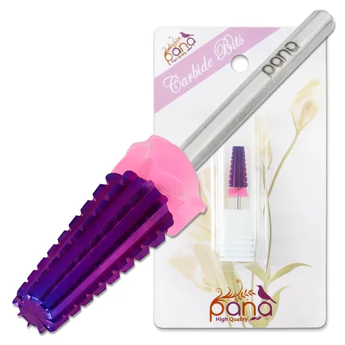 Miniatura 22 de PANA Broca de Carburo para Uñas 5 en 1 – Rotación Bidireccional para Uso con Ambas Manos Izquierda y Derecha – Eliminación Rápida de Acrílico o Gel