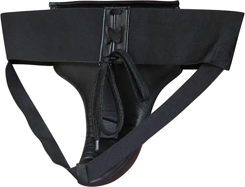 Miniatura 5 de RDX Protector de ingle para boxeo, Muay Thai, Kickboxing y entrenamiento de MMA, equipo de cuero Maya Hide Abdo para artes marciales, protector