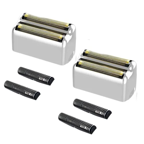 Miniatura 8 de Lámina de repuesto profesional y cortadores para afeitadora BaBylissPRO Barberology de doble lámina, compatible con la afeitadora BaBylissPRO Oro