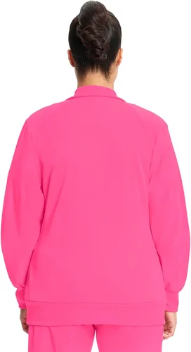 Miniatura 2 de Infinity by Cherokee 2391A - Chaquetas médicas con cremallera frontal para mujer, tela elástica en 4 direcciones