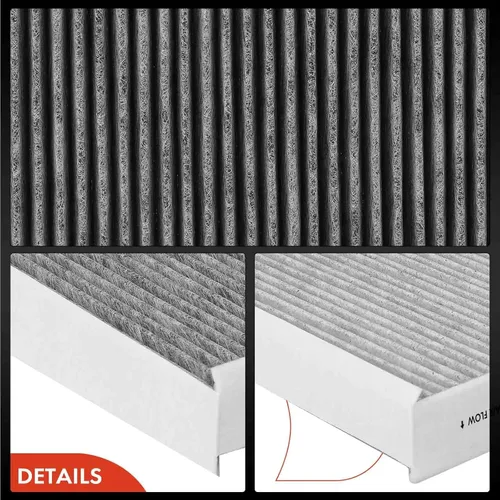 Miniatura 8 de A-Premium Filtro de aire de cabina de 3 piezas con carbón activado compatible con Ford y Lincoln - F-150 (15-22), F-250 F-350 F-450 Super Duty