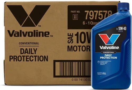 Miniatura 22 de Valvoline Protección Diaria Aceite de motor de mezcla sintética 5W-30, 1 cuarto de galón, 2 por paquete