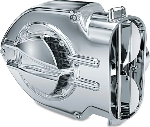 Miniatura 3 de Kuryakyn 8498 Filtro de aire de la motocicleta/componente del filtro: Stinger Vented Trampa Puerta para los filtros de aire estándar