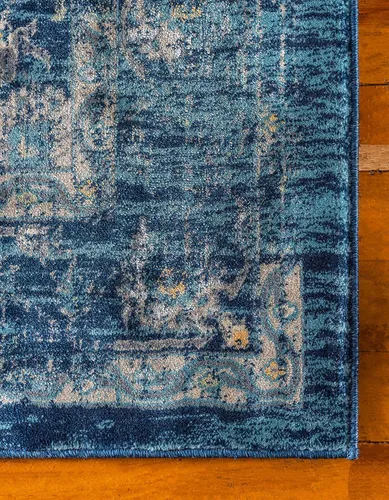 Miniatura 8 de Unique Loom Oslo Collection - Alfombra de área Osterbro (2 pies x 5 pies 1 pulgada, beige/marrón claro)
