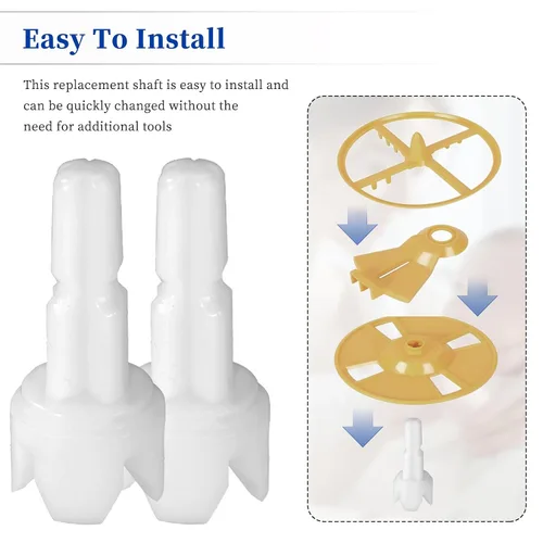 Miniatura 6 de 2 piezas de repuesto para fabricante de fórmulas compatibles con Baby Brezza FRP0046 Pro Advanced, vástago de eje para accesorios Baby Brezza