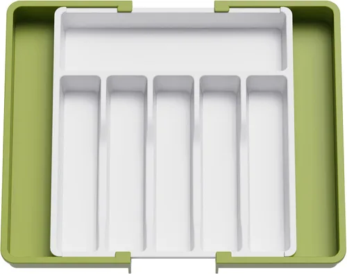Miniatura 20 de Lifewit Organizador de cajones de cubiertos, bandeja expandible para utensilios de cocina, soporte para vajilla y cubiertos libre de BPA