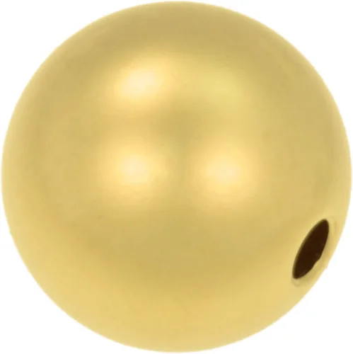 Miniatura 6 de uGems Cuentas rellenas de oro de 0.394 in para la fabricación de joyas (2 piezas) - Cuentas duraderas rellenas de oro de 14 quilates, ideales