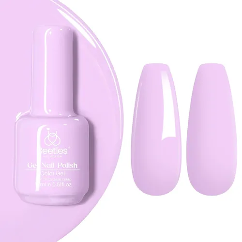Miniatura 56 de Beetles - Esmalte de uñas de gel verde luminoso que brilla en la oscuridad, esmalte de uñas de gel que se absorbe con lámpara LED UV, arte de uñas