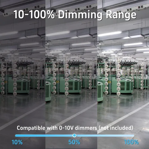 Miniatura 4 de Lámparas LED de 4 pies para tienda de 40/30/20 W, tira LED de 4 pies de iluminación 3/4/5000K ajustable, luces lineales LED comerciales