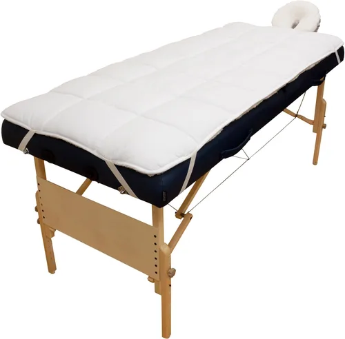 Miniatura 2 de Body Linen Abundance Deluxe - Juego de almohadillas acolchadas de forro polar para mesa de masaje. Incluye funda para soporte facial y almohadilla
