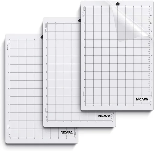 Miniatura 10 de LightGrip - Alfombrilla de corte para Silhouette Cameo 3/2/1 (12 x 24 pulgadas, 3 alfombrillas), accesorios de repuesto para Silhouette Cameo