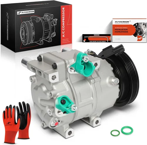 Miniatura 10 de A-Premium Compresor de A/C con embrague compatible con Hyundai Elantra 2.0L 2007-2012, viene con compresor VS16, no VS16N / VS16M