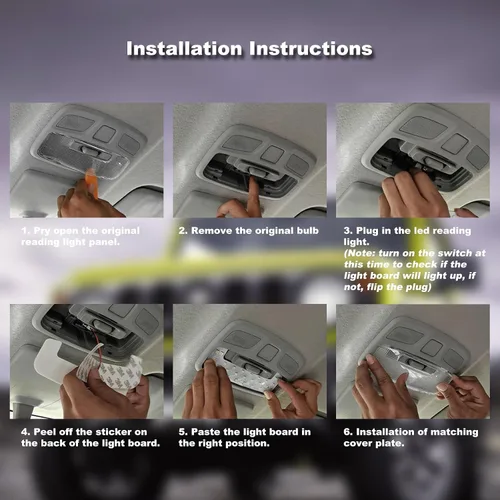 Miniatura 5 de Lámpara LED para maletero de lectura interior, bombilla de cúpula para mapa, compatible con Suzuki Jimny JB64 JB74W 2019-2022 (lente transparente)
