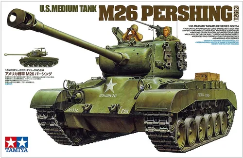 Miniatura 2 de Tamiya 35254 1/35 US Medium Tank M26 Pershing Kit de modelo de plástico