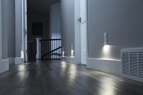 Miniatura 4 de 2 unidades - SnapPower MotionLight [para tomas decorativas] - Luces nocturnas LED con detección de movimiento incorporadas en la placa de pared