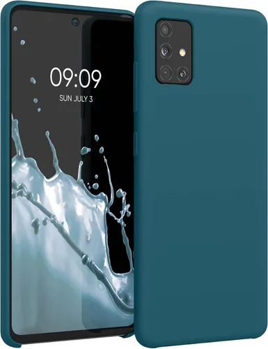Miniatura 71 de kwmobile Funda Compatible con Samsung Galaxy A14 5G - Funda de teléfono de TPU y silicona con acabado suave - Verde Lima