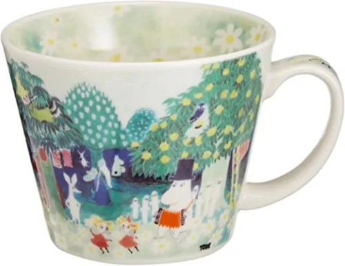 Taza de Sopa Acuarela del Valle de Moomin Yamaka Japón