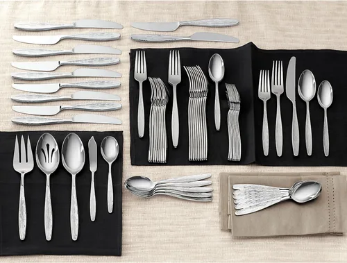 Miniatura 2 de Lenox - Juego de cubiertos Emerick, 65 piezas, 9.70 libras, metálico
