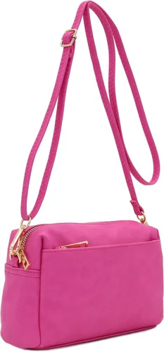 Miniatura 93 de FashionPuzzle Triple Zip Small Crossbody Bag