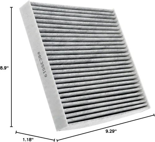 Miniatura 7 de CF10134 - Filtro de aire de cabina con carbón activado, compatible con Honda CRV, Accord, Civic