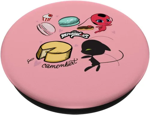 Miniatura 2 de Miraculous Ladybug Tikki y Plagg Bakery PopSockets Standard PopGrip