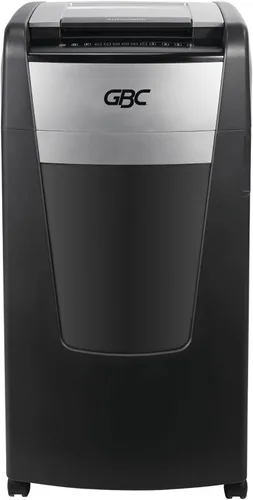 Miniatura 8 de GBC Trituradora de papel 150X, alimentación automática +, capacidad de 150 hojas, corte súper cruzado, trituración de oficina en casa (WSM1757604)