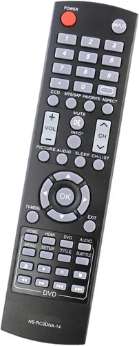 Miniatura 4 de Nuevo control remoto NS-RC9DNA-14 NSRC9DNA14 compatible con Insignia LED TV DVD NS-28DD220NA16 NS28DD310NA15 NS-28DD310NA15 NS32DD200NA14