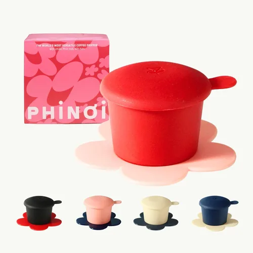 Miniatura 19 de [Regalo] Filtro Phin vietnamita, gotero de café reutilizable de plástico para verter sobre café, filtro de café de una sola taza con diseño
