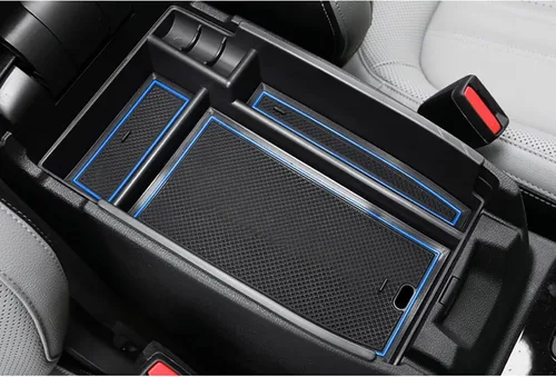 Miniatura 11 de CDEFG 2 unidades para Ford Bronco Sport 2025 2026 Organizador de consola central para tablero 2025 2026 Ford Bronco Sport 13.2 pulgadas pantalla