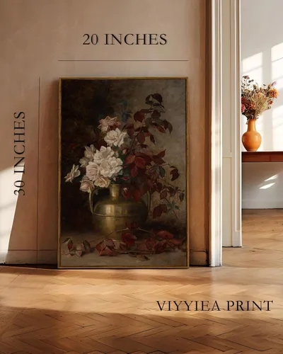 Miniatura 5 de VIYYIEA Arte de Pared en Lienzo Enmarcado Decoración del Hogar, Decoración de Granja Valles Ondulantes bajo Cielos Despejados Pintura de Pared