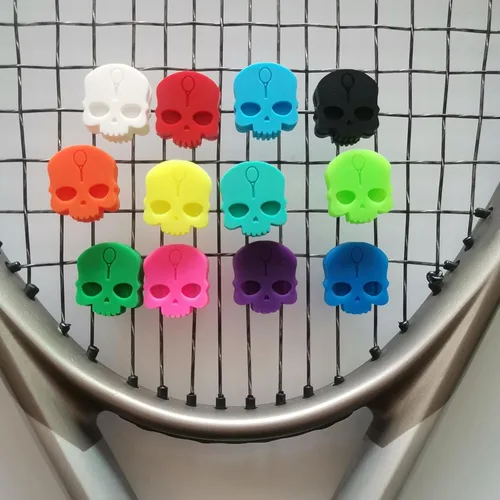 Miniatura 2 de Amortiguador de tenis lindo / divertido paquete de 5 ~ 10 raquetas de tenis amortiguador de vibraciones de silicona suave raqueta de tenis