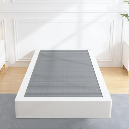 Miniatura 16 de ALDRICH Somier de Perfil Bajo Tamaño Twin, Somier de Metal Resistente de 3 Pulgadas para Cama Twin, Base de Colchón Antideslizante/Sin Ruido/Fácil