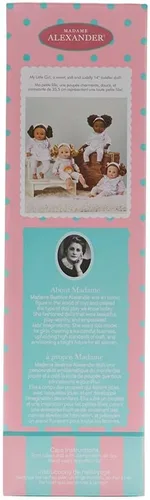 Miniatura 2 de Madame Alexander Muñeca My Little Girl Rainbow Overalls de 14 pulgadas, tono de piel claro