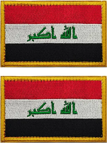 Miniatura 133 de 2 parches de bandera de Japón de AliPlus bordados tácticos militares moral parche apliques gancho y bucle