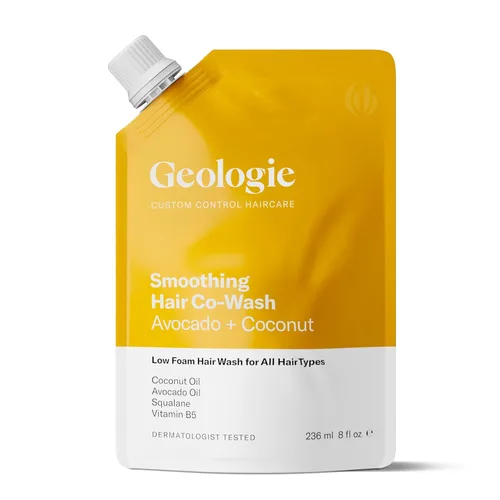 Miniatura 6 de Geologie Cooling Hair Co-Wash Limpiador de cabello, acondicionador, máscara y suero 4 en 1, aceite de árbol de té, aloe vera, escualano y fórmula