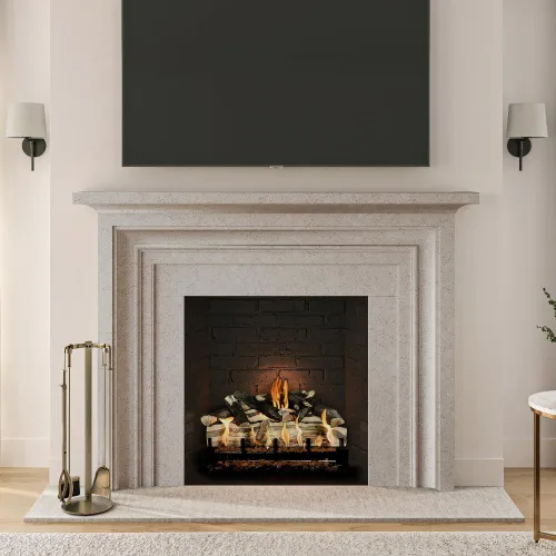 Miniatura 9 de Modern Ember Knoll - Juego de herramientas para chimenea en color negro, incluye cepillo, pala, póker de fuego, pinzas y soporte, construcción