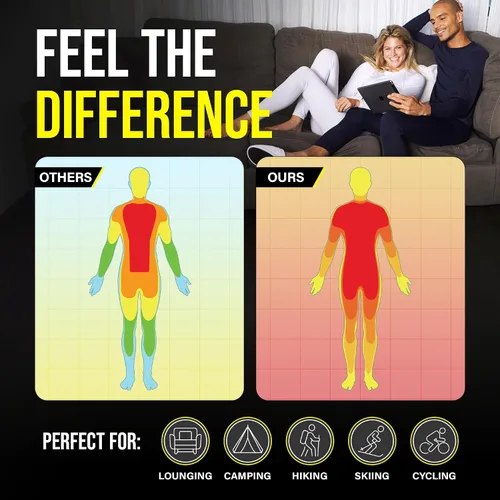 Miniatura 4 de Thermajohn Long Johns Thermal Underwear for Men Fleece Lined Base Layer Set for Cold Weather
