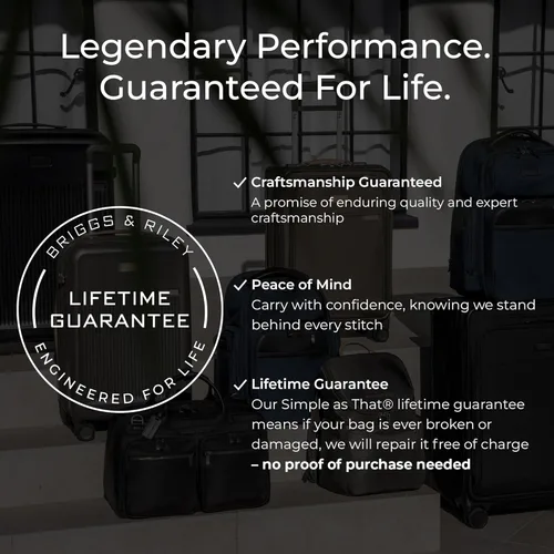 Miniatura 6 de Briggs & Riley Kit de aseo – Bolsas de viaje para mujeres y hombres, organizador para vacaciones, kit Dopp para accesorios de baño, maquillaje
