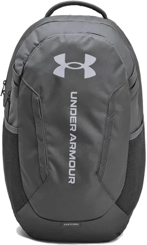 Miniatura 21 de Under Armour Mochila Hustle 6.0 unisex para adultos (002) Negro / Negro / Blanco