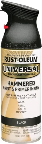 Miniatura 109 de Rust-Oleum 245197 Pintura en aerosol universal para todas las superficies, 12 onzas, negro satinado