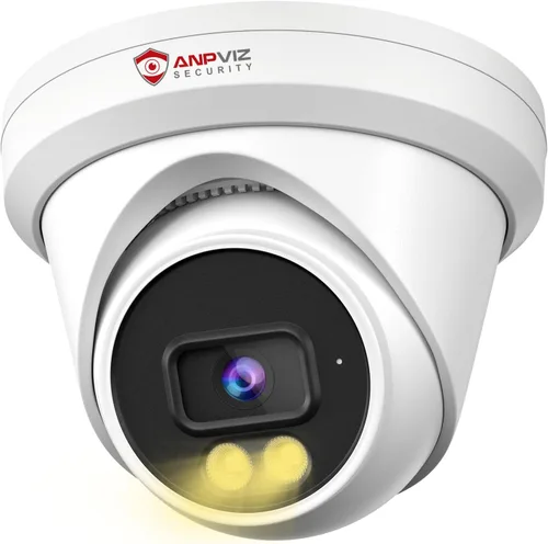 Miniatura 10 de Anpviz Cámara IP PoE de 12MP para exteriores, cámara IP de seguridad de torreta gran angular de 110° para vigilancia del hogar, visión nocturna a