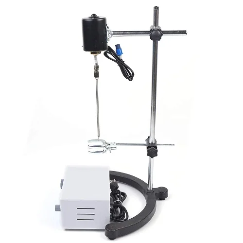Miniatura 3 de Agitador eléctrico de arriba, mezclador de laboratorio de 0-2800rpm con tiempo y velocidad ajustable 10L mezclador de laboratorio de agitación