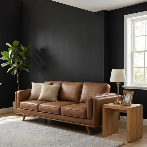 Miniatura 6 de Papel tapiz negro de 17.51 x 118 pulgadas, despegar y pegar, extraíble, autoadhesivo, papel de contacto negro para armarios, dormitorio, baño