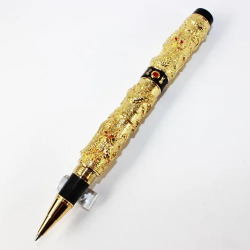 Miniatura 2 de Gullor Bolígrafo Rollerball Golden Double Dragon con Negro