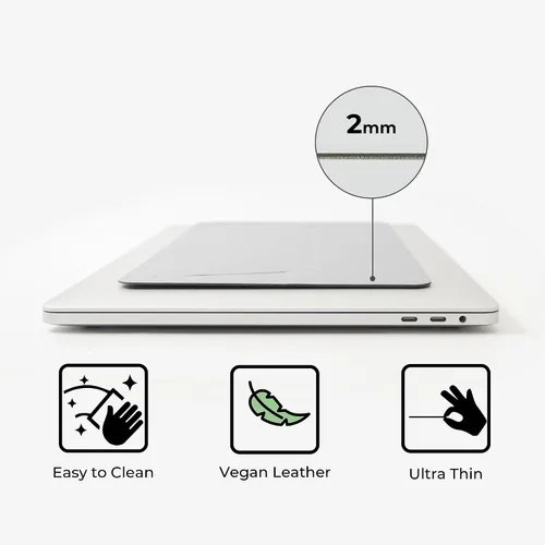 Miniatura 3 de SenseAGE Soporte para computadora portátil para escritorio, oficina, soporte ergonómico para portátil, soporte plano de viaje plegable y portátil