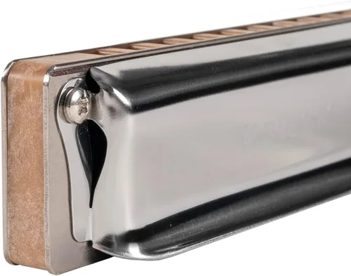 Miniatura 3 de SUZUKI Armónica, Plata M20 Manji 10-Hole C