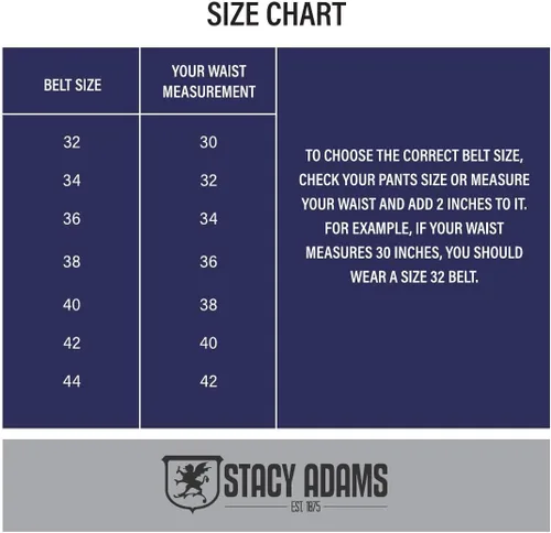 Miniatura 8 de Stacy Adams mens Casual Belts