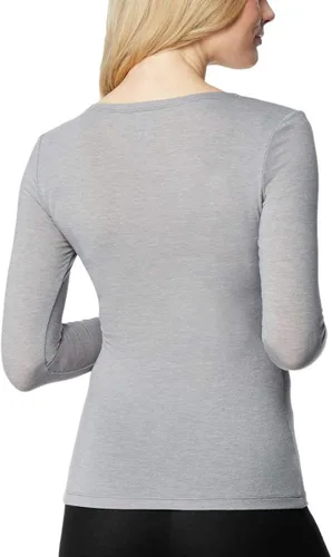 Miniatura 5 de 32 DEGREES Camiseta de manga larga con cuello redondo para mujer paquete de 2