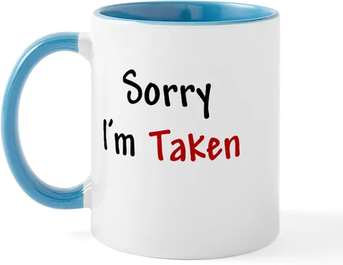 Miniatura 36 de CafePress Sorry I'm Taken - Taza de café y té, S, Blanco